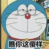 哆啦A梦  机器猫  眯眯眼  坏笑  瞧你这傻样