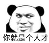 暴漫 熊猫头 你就是个人才 嘿嘿 搞怪 逗