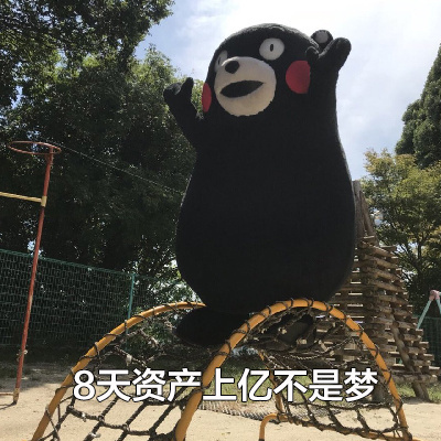 熊本熊 国庆 资产 梦 开心