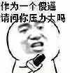 作为一个傻逼请问你压力大吗 金馆长 图片 搞笑
