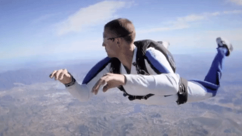 亚当·斯科特 skydiving 花样跳伞 空中跳伞