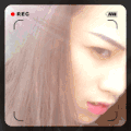 美女 可爱 自拍