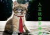 萌宠 猫星人 人丑就要多读书 加油 呆萌 可爱