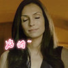 美女 长发 闭眼睛 黑色 好的