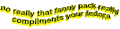有趣的 易懂的 引用 黄色的 animatedtext 艺术字 腰包 hungrybuttmom420 没有真的腰包真的赞美你的Fedora Fedora