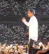 EXO 摸头 挥手 问候