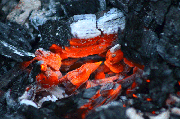 碳火 火热 燃烧 煤炭