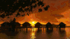 日落 sunset 黄昏 房子 美景 夕阳