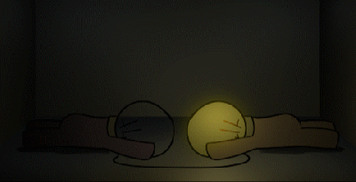 无聊 睡觉 循环 灯泡