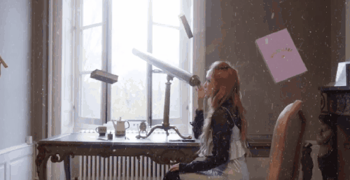Jessica MV Wonderland 创意 漂浮 雪花
