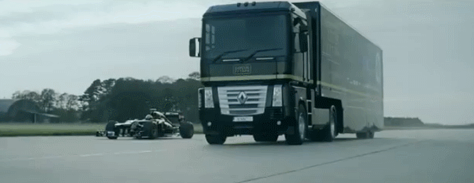 卡车 truck 飞奔 安全