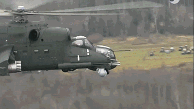直升机 开火 军事 防御