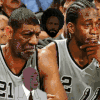邓肯 恶搞 他伦纳德 难过的时候 nba 哭泣