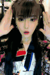美女 马尾辫 气质 迷人
