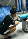 少年 帅气 模仿 搞笑