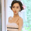 杨颖 美女 转身 嘟嘴