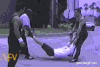 牛逼 碉堡 牛人 人肉跳绳 不怕死 帅哥