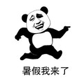 暑假 我来了 奔跑 熊猫人