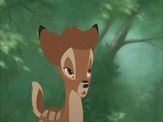 小鹿斑比 动画 bambi 无辜