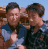 爸爸去哪儿 李锐 村长 帅一脸 拍手