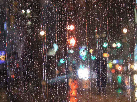 雨人 Rain+Man 夜晚 行人