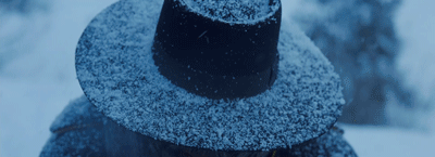 塞缪尔·杰克逊 可恶的八个 塞缪尔·杰克逊电影预告片 雪 惊讶 黑色帽子
