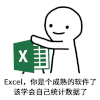 成熟点 学会自己动 EXCEL 统计
