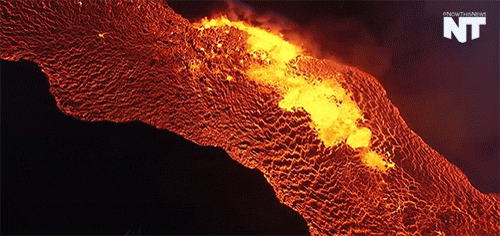 熔岩 lava nature 奇观