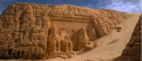 埃及 壮观 木乃伊2 电影 非洲 阿布辛贝神庙 名胜古迹 摩崖雕像