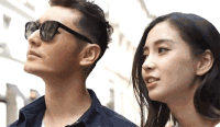 angelababy 黄晓明 秀恩爱 情侣