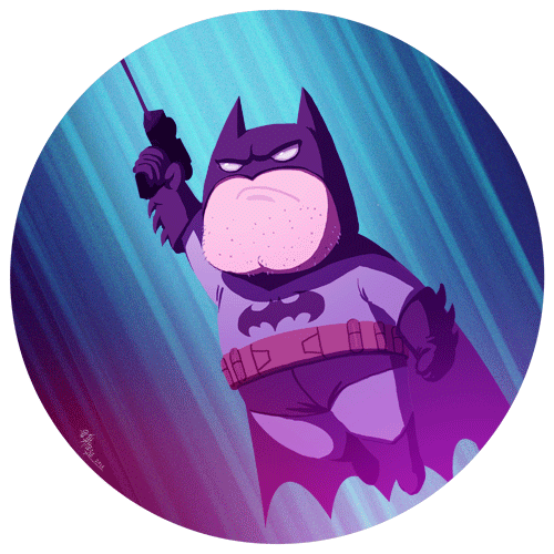 蝙蝠侠 卡通 长胖了的蝙蝠侠 趣味动画 搞怪 飞行侠