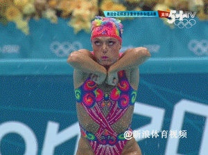 奥运会 花样游泳 喷水 体育