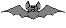 蝙蝠  可爱  飞翔 动画