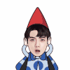 EXO 帽子 动漫 恶搞