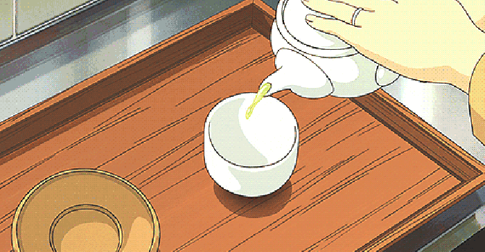 茶壶 动态 茶杯 动画