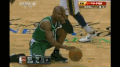 雷阿伦 NBA 篮球 凯尔特人 拍球 沉思 跪地 三分王 肌肉男神 劲爆体育