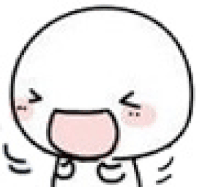 摇头 红脸蛋 闭眼 动漫