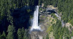 加拿大不列颠哥伦比亚省风光 旅游 森林 瀑布 纪录片 风景