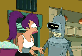 飞出个未来 Futurama 机器人 无奈