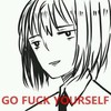 微笑 卡通 低头 GOFUCKYOURSELF