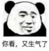 暴漫 文字表情包 你看又生气了 搞笑 逗 沙雕