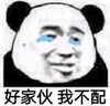 暴漫 熊猫头 好家伙 我不配 搞怪 逗