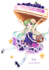 美少女 水果 举起 西瓜