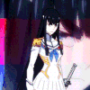 美女 变身 长发 动漫
