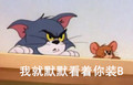 我就默默看着你装B 猫和老鼠 眼神 搞笑