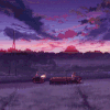 公路 摩托车 夜景 路过