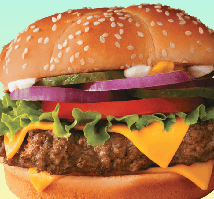 芝士汉堡 美食 食物 肉排 丰富 cheeseburger food