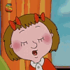 小魔女蒙娜 动漫 二次元 童年回忆 震惊脸 soogif soogif出品