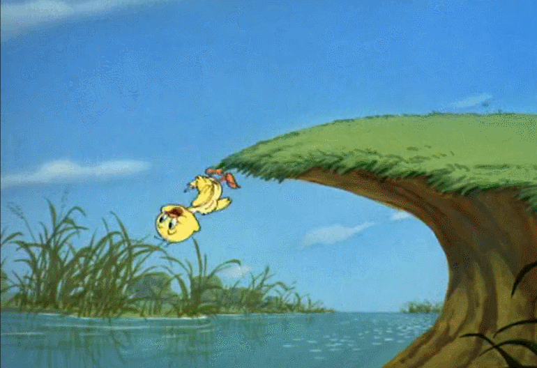 猫和老鼠 小黄鸭 河边 搞笑 美国动画
