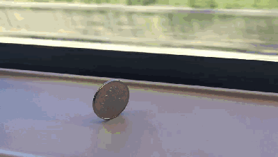 复兴号 交通 创新 列车 高铁 硬币 测试 平稳